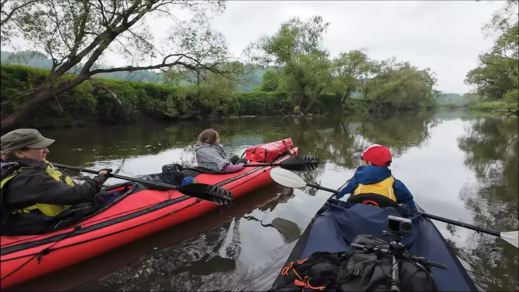 Kanutour auf der Fulda
