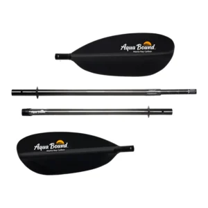 ultraleichtes 4-teiliges Doppelpaddel Aqua Bound Manta Ray Carbon
